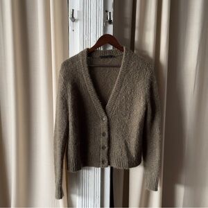 JENNI KAYNE MOHAIR BOYFRIEND CARDIGAN
